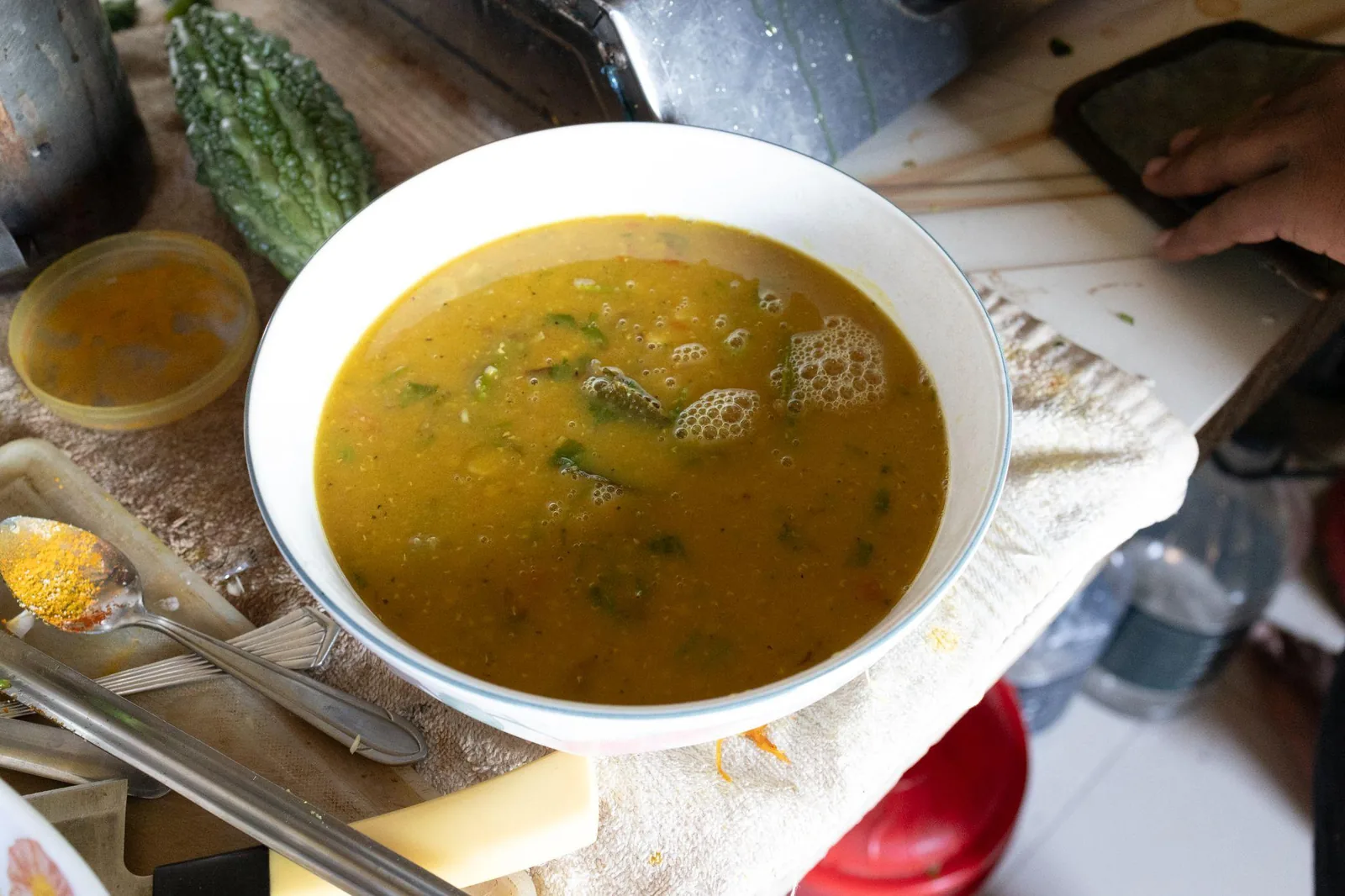 A bowl of dal